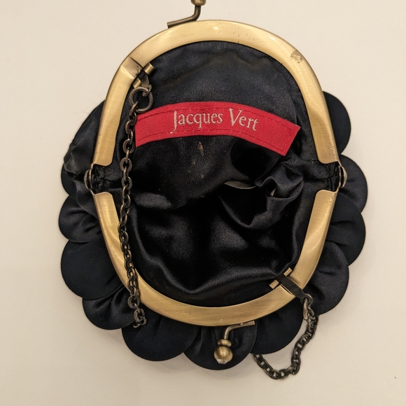 Jacques vert navy flower clutch - Picture 6 of 6